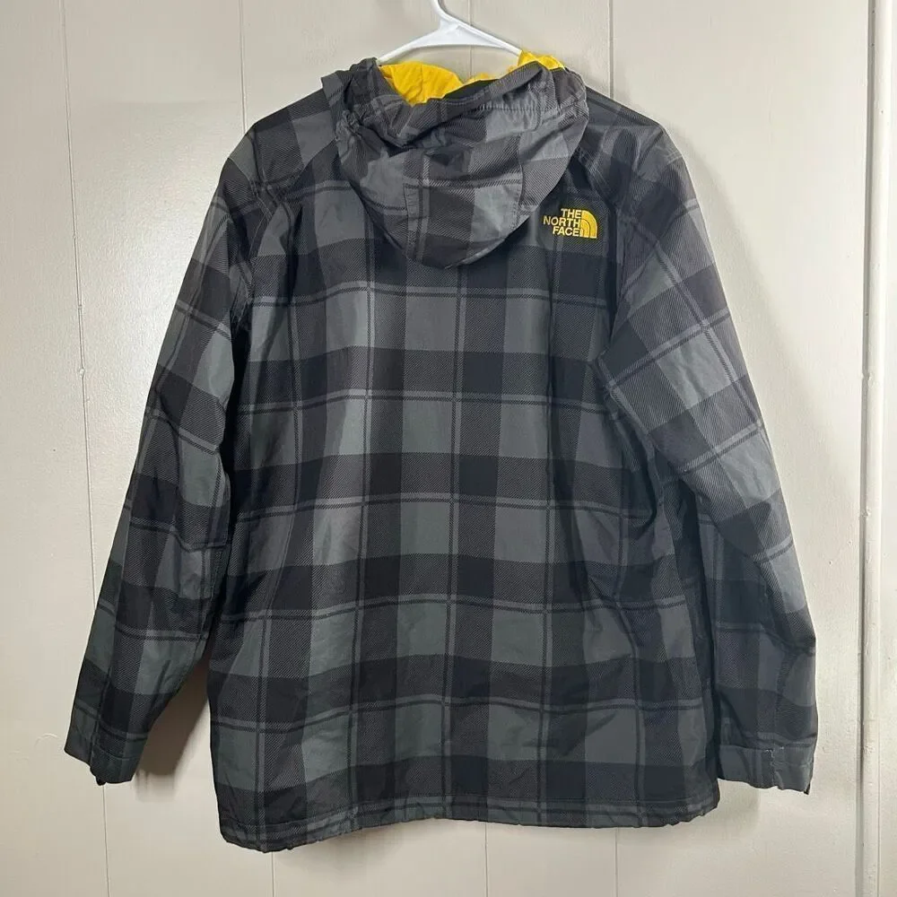 The North Face Boys XL 18/20 HyVent 3-in-1 Triclimate Plaid Jacket